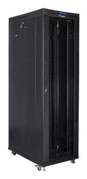 Rack Lanberg FF01-6242-12BL 42U Negro 1200kg 600x1200x2018mm autocierre seguridad