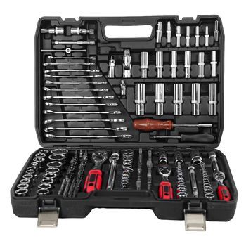 Maletin Herramientas 216 Piezas Nyana Tools | Set De Carracas |  Acero Cromo-vanadio