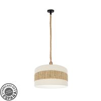 abrila colgante con pantalla modelo nicaragua blanco con cuerda