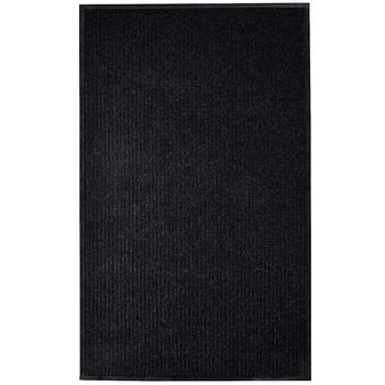 Felpudo Negro 117x220 Cm Pvc Vidaxl