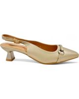 de timbos tacon destalonado mujer dorado 131237 amarillo