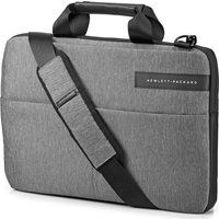 hp signature slim topload 14 laptop case - grey grey