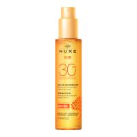 aceite bronceador para rostro y cuerpo sunspf 30 de nuxe150 ml