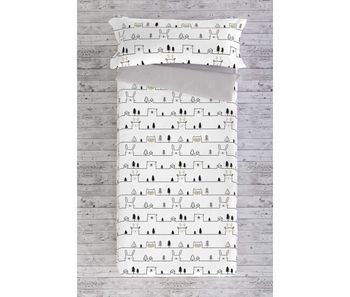 Saco nordico con relleno house animals cama 90