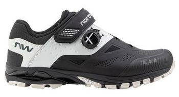 Zapatillas mtb northwave spider plus 3 negro gris claro