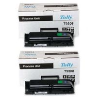 tally 043037 black original process unit twin pack 2 pack