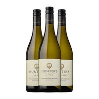 hunters vino blanco marlborough 75 cl 135 vol pack de 3 unidades