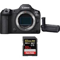 eos r5 mark ii  bg-r20  1 sandisk 32gb extreme pro uhs-ii sdxc 300 mbs  ebook mczdirect