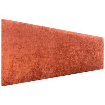 Dhome Cabecero De Lana Natural 160x50cm Para Camas 150/160 - Naranja