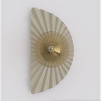 aplique de pared valbona beis ambar