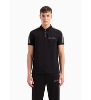 ax armani exchange para hombre 8nzfsgzj81z1200 polo liso negro xl casual algodon manga corta