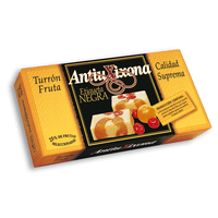 turron de fruta antiu xixona etiqueta negra 200g