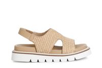 sandalias tejidas ecru 37