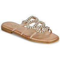 exe shoes sandalias 543-oro-leather-natural para mujer