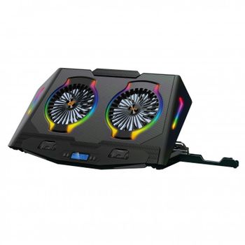 Conceptronic Thyia Ergo Base Refrigeradora RGB 2x Ventiladores para Portátil hasta 17