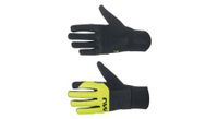northwave fast gel guantes largos negro amarillo