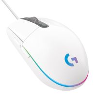 logitech g203 lightsync 2nd gen raton gaming 8000dpi rgb blanco