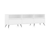 mueble de tv madera contrachapada blanco 150x30x445 cm