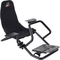 cockpit simracing indeca lux racer gtr con asiento y soportes