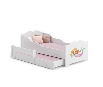 Cama infantil anna ksb001 85x164x63 blanco