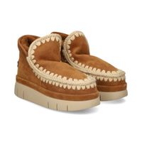 mou botines planos mujer - marron talla 38