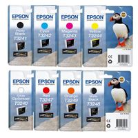 original multipack epson surecolor sc-p400 printer ink cartridges 8 pack -c13t32444010