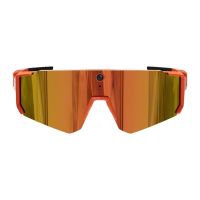 colmi v06 gafas inteligentes camara integrada ia altavoces bluetooth naranja