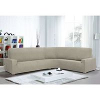 funda sofa rinconera glamour beige