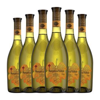Marqués De Vizhoja Vino Blanco Joven Botella Magnum 1,5 L 11.5% Vol. (pack De 6 Unidades)