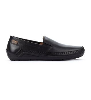 Pikolinos para hombre. 06H-5303 Zapatos de piel Azores negro (41), Plano, Ninguno, Casual