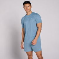 camiseta grafica active training pillar para hombre de mp - azul niebla - xxxl
