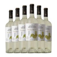 sogrape vino blanco chateau los boldos joven 75 cl 13 vol pack de 6 unidades