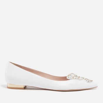 Sophia Webster Women's Bufferfly Leather Ballet Flats - UK 4