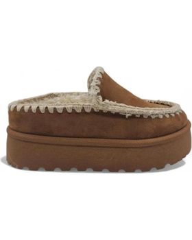 de BREEZE ZUECO PELO MUJER PETREL CASUAL MARRóN CLARO