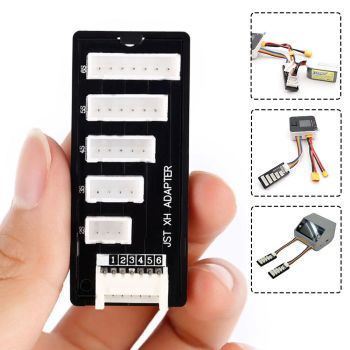 Placa de expansión de equilibrio de batería Lipo de 2S 3S 4S 5S 6S Adaptador de carga JST-XH con cable XT30 XT60 para Q6