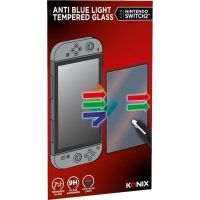 protector pantalla konix mythics cristal templado 9h filtro anti-luz azul switch 2