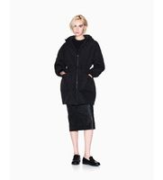 ax armani exchange para mujer xw000682af16200uc001 abrigo cagan negro xs casual poliester