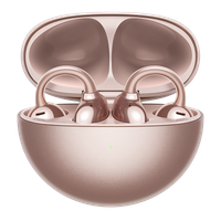 huawei freeclip with wireless charging case rose gold