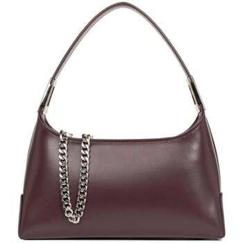 LANCASTER Bolso de mano Bolso de mano con cremallera S Suave Ace Cuero Borgoña Oscuro para mujer