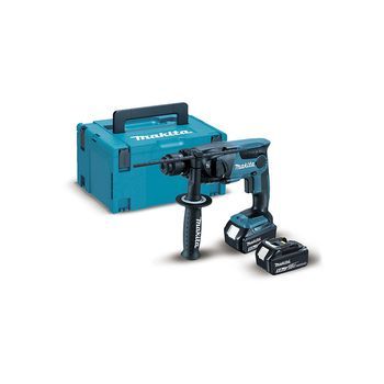 Makita Dhr165rtj - Martillo Ligero Lxt ®  Sds–plus • 16 Mm • 1,3 J. Incluye Maletin, X2 Bl1850b, Dc18rc