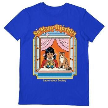 Steven Rhodes Tops y Camisetas So Many Dipshits para mujer