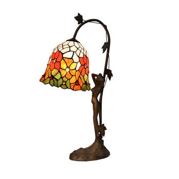 Sobremesa Tiffany Base Figura Serie Bell D-20cm Luz Directa