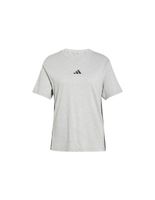 camiseta adidas 3 bandas sj mujer grisnegro