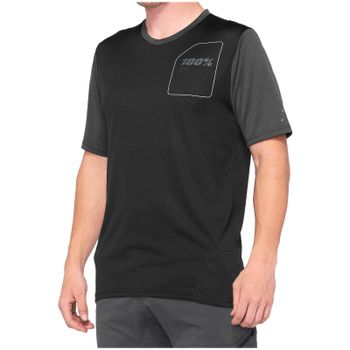 100% Ridecamp MTB Jersey - XL - Black/Charcoal