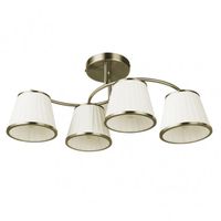 lampara lantanas 4xe27 cuero pantbeis 24x64x315cm