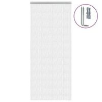 mosquitera de cadena para puerta aluminio 90x212 cm vidaxl