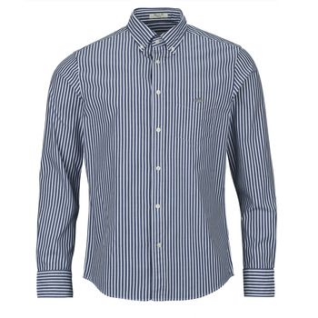 Gant Camisa manga larga REG CLASSIC POPLIN STRIPE SHIRT para hombre