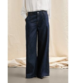 Pepe Jeans para mujer. PL2050892 Jeans W11 Wide Leg azul (25/30), Casual, Algodón, Denim