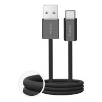 cable usb puro pucac10wfabk415mtblk 15 m usb-a a usb-c tpe negro