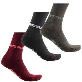 Castelli Women's Quindici Soft Merino Socks - S/M - Military Green